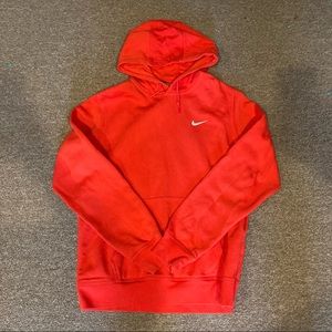 Nike mens hoodie in red